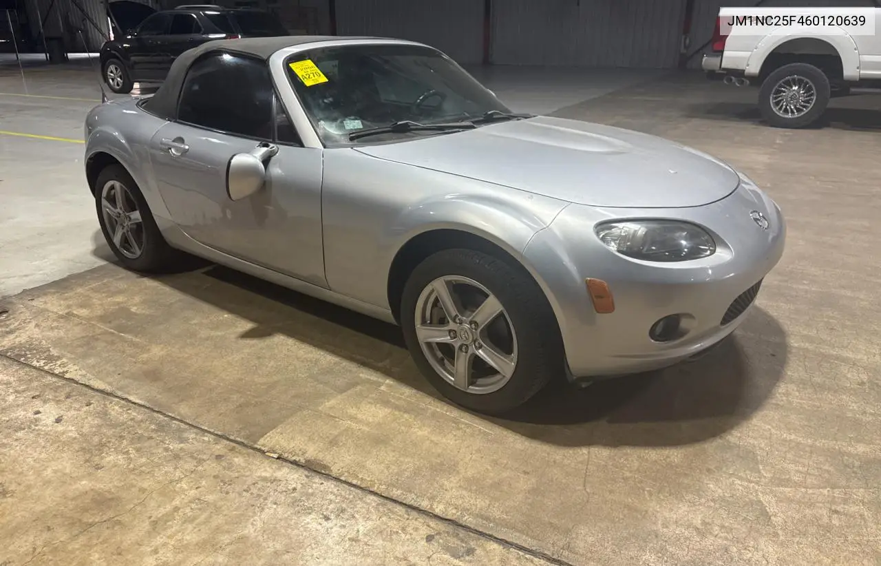 2006 Mazda Mx-5 Miata VIN: JM1NC25F460120639 Lot: 56597925