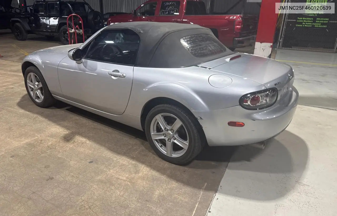 2006 Mazda Mx-5 Miata VIN: JM1NC25F460120639 Lot: 56597925