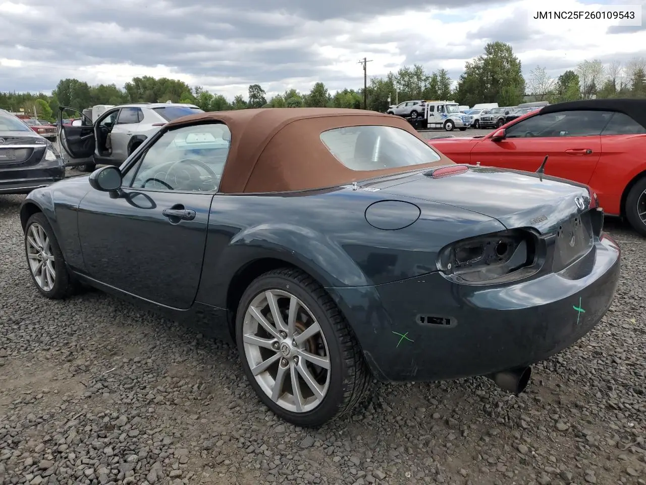 2006 Mazda Mx-5 Miata VIN: JM1NC25F260109543 Lot: 56950695