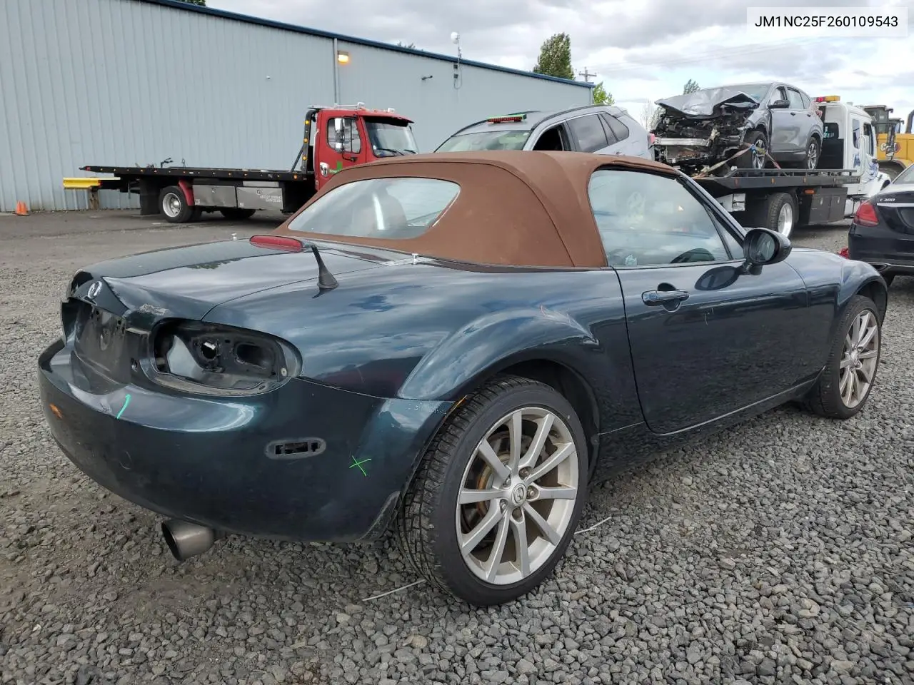 2006 Mazda Mx-5 Miata VIN: JM1NC25F260109543 Lot: 56950695