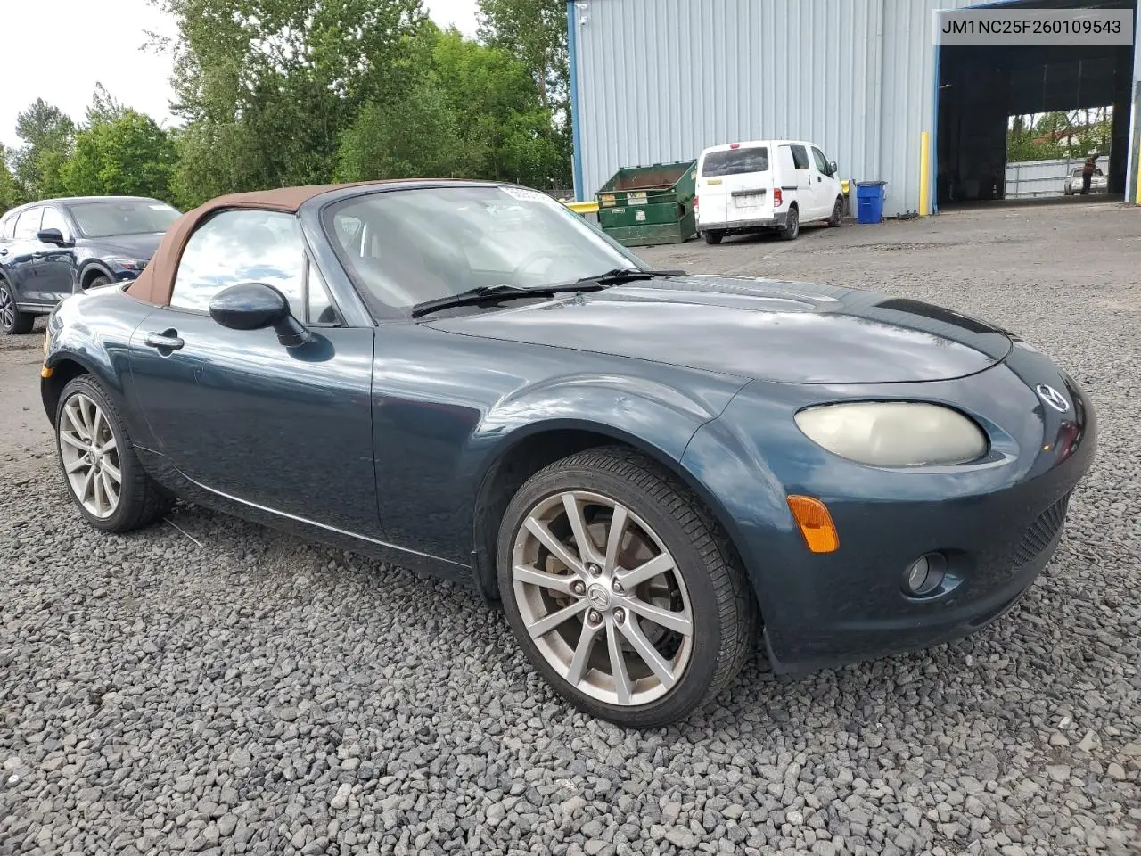 2006 Mazda Mx-5 Miata VIN: JM1NC25F260109543 Lot: 56950695