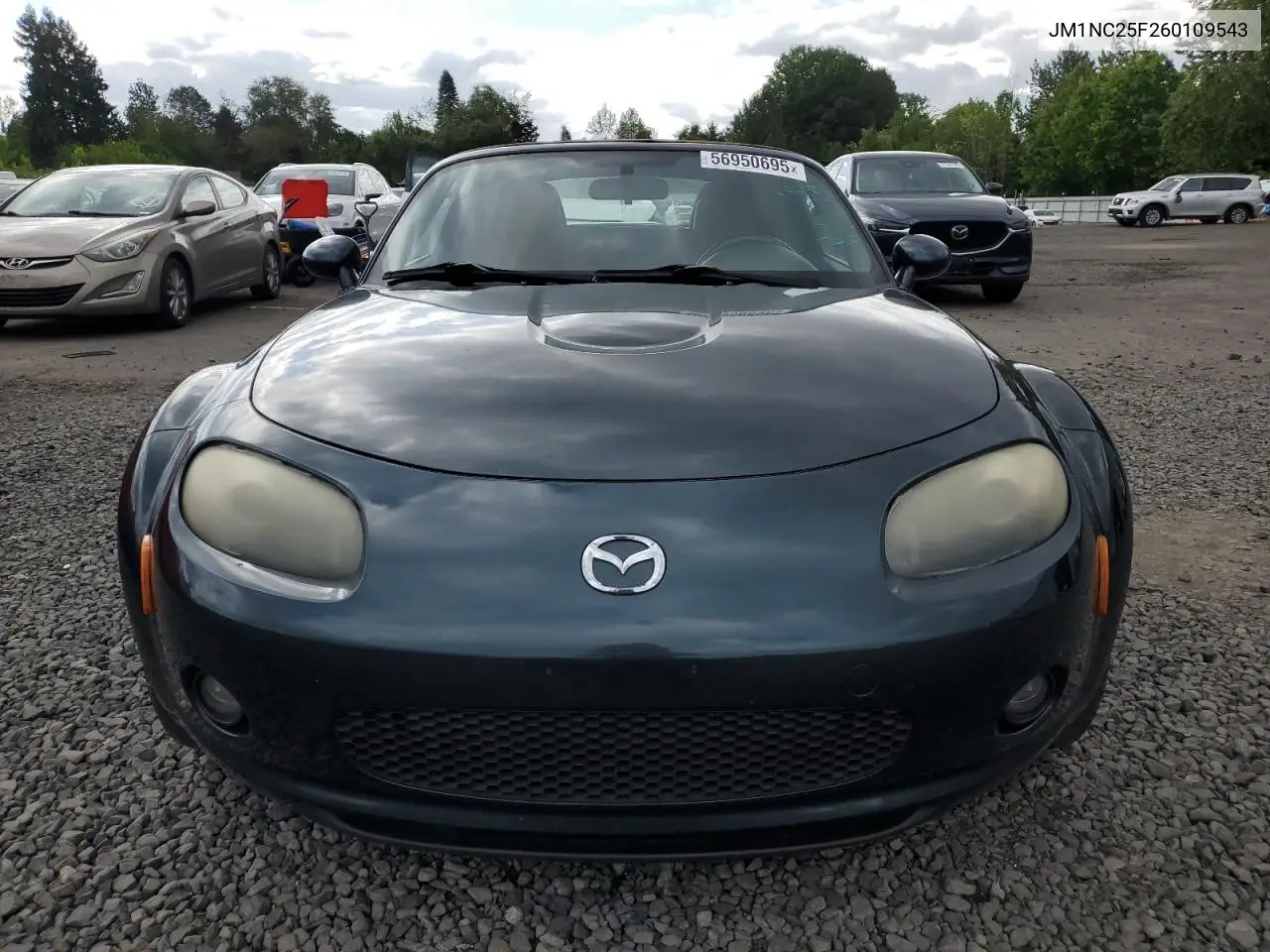 2006 Mazda Mx-5 Miata VIN: JM1NC25F260109543 Lot: 56950695