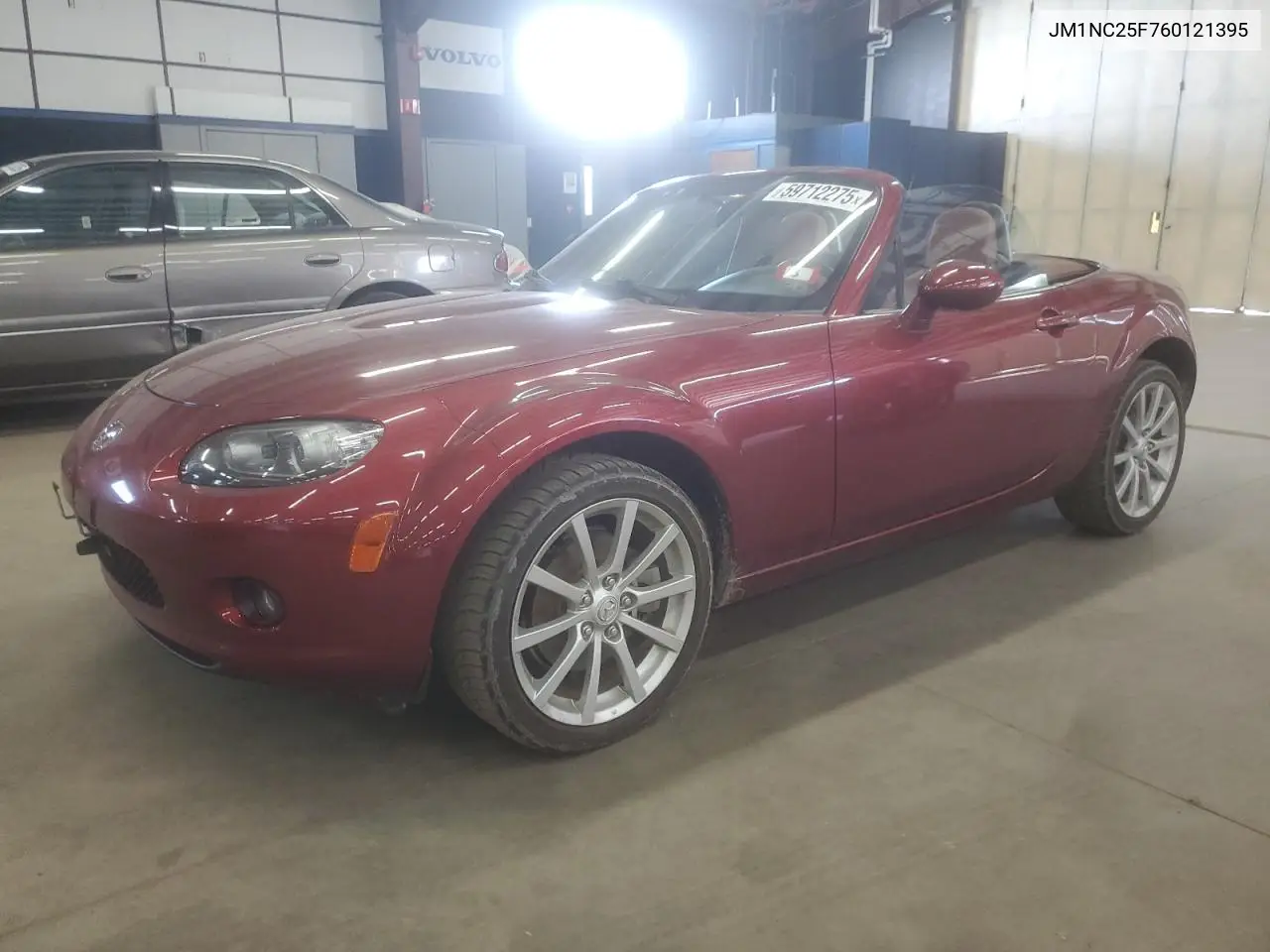 2006 Mazda Mx-5 Miata VIN: JM1NC25F760121395 Lot: 59712275