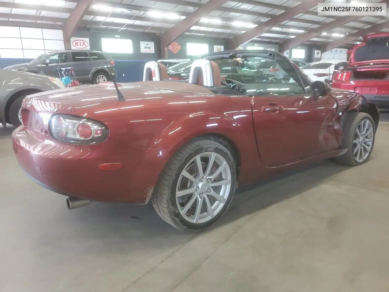 2006 Mazda Mx-5 Miata VIN: JM1NC25F760121395 Lot: 59712275