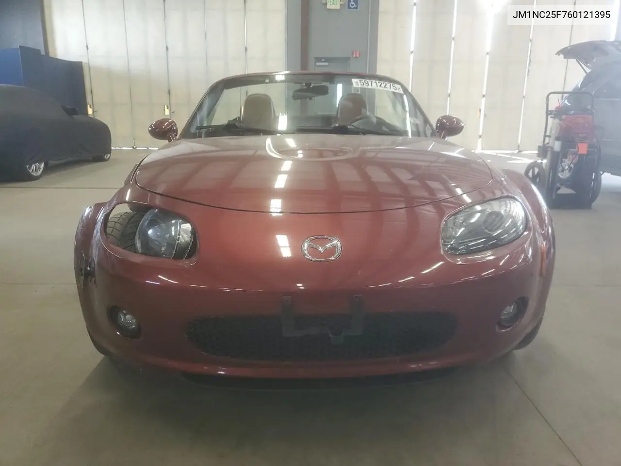 2006 Mazda Mx-5 Miata VIN: JM1NC25F760121395 Lot: 59712275