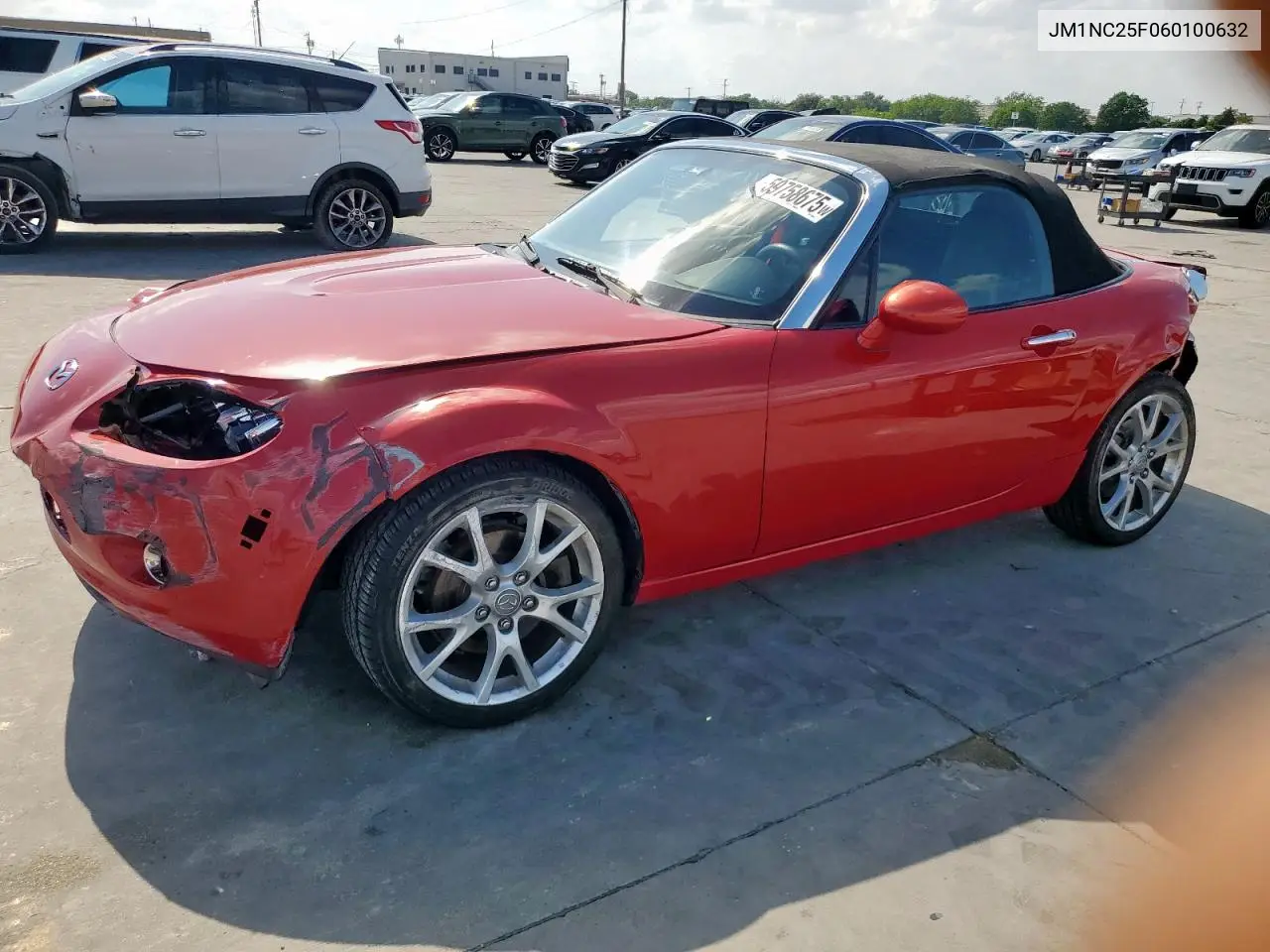 2006 Mazda Mx-5 Miata VIN: JM1NC25F060100632 Lot: 59758675