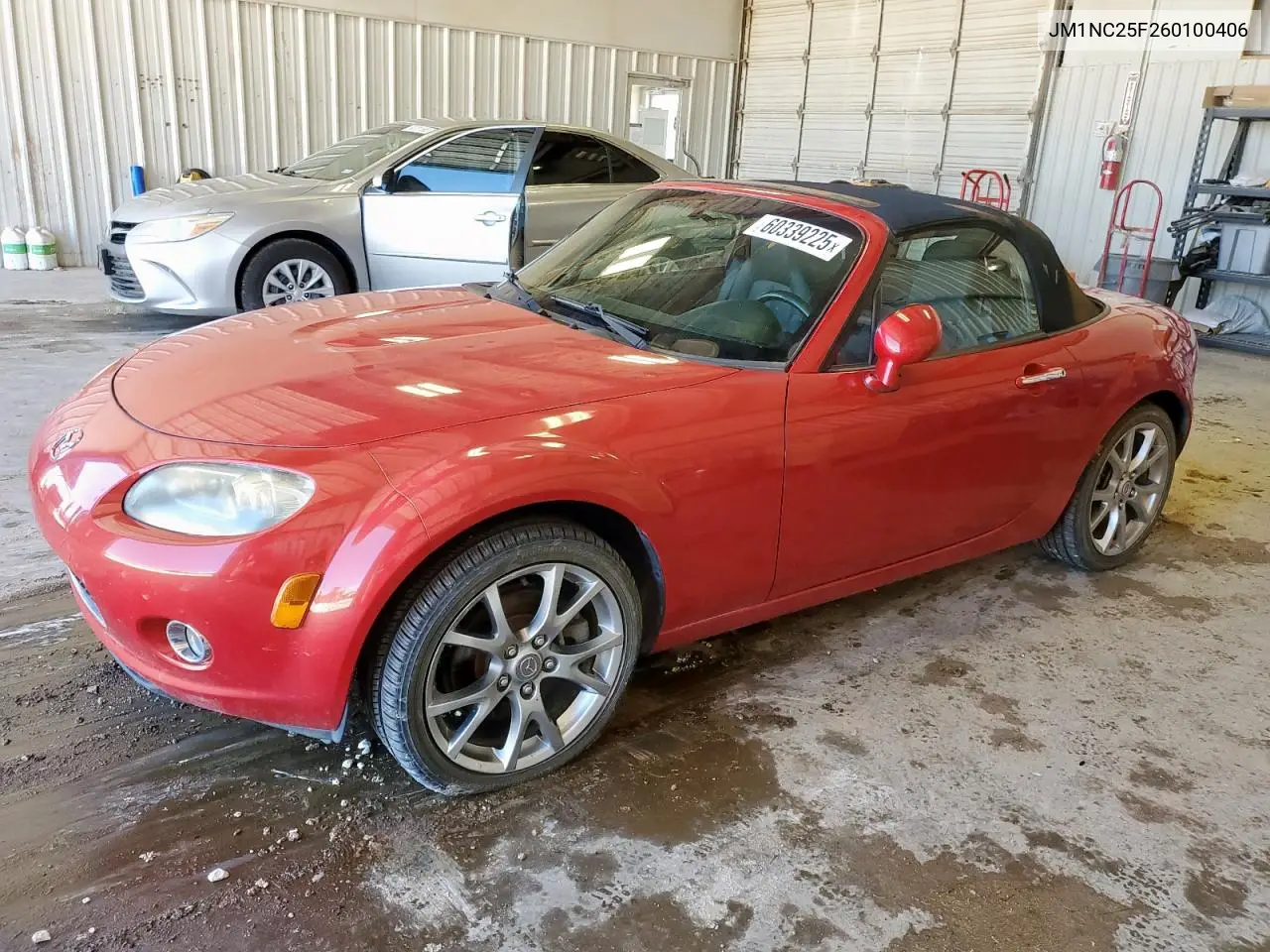 2006 Mazda Mx-5 Miata VIN: JM1NC25F260100406 Lot: 60339225