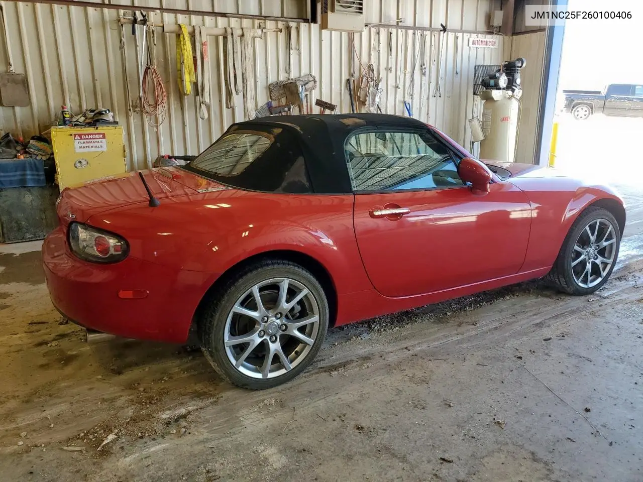 2006 Mazda Mx-5 Miata VIN: JM1NC25F260100406 Lot: 60339225
