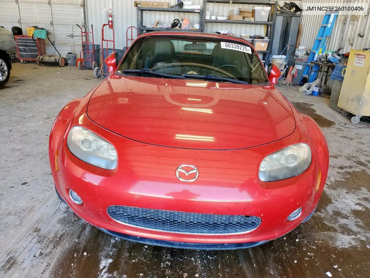 2006 Mazda Mx-5 Miata VIN: JM1NC25F260100406 Lot: 60339225