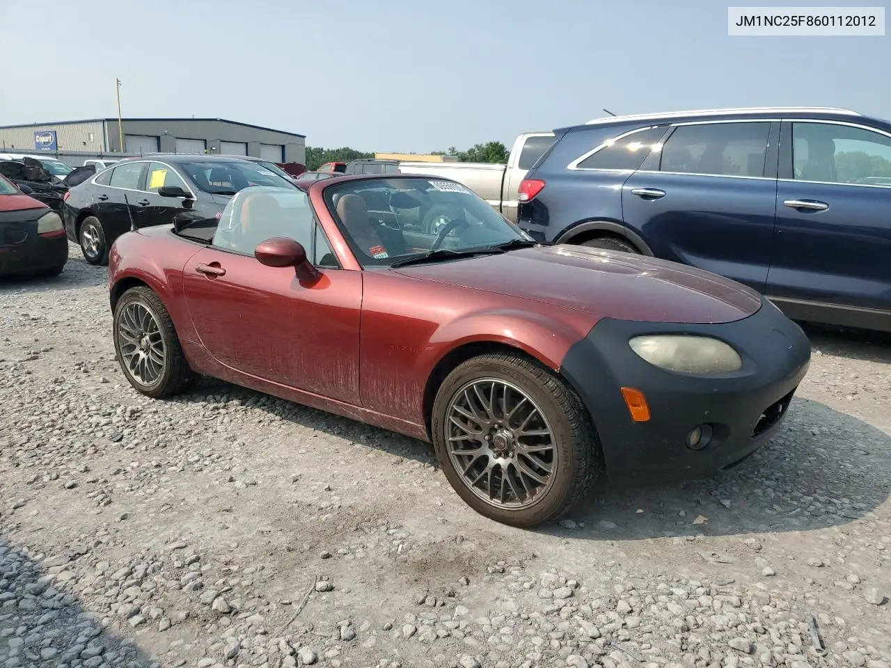 2006 Mazda Mx-5 Miata VIN: JM1NC25F860112012 Lot: 60559105