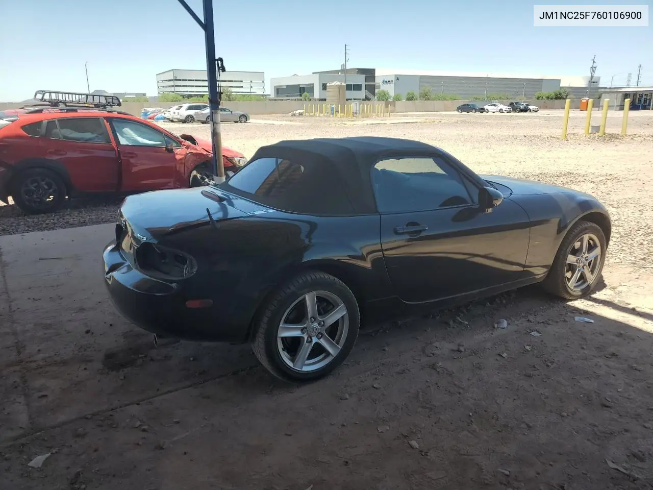 2006 Mazda Mx-5 Miata VIN: JM1NC25F760106900 Lot: 62765505