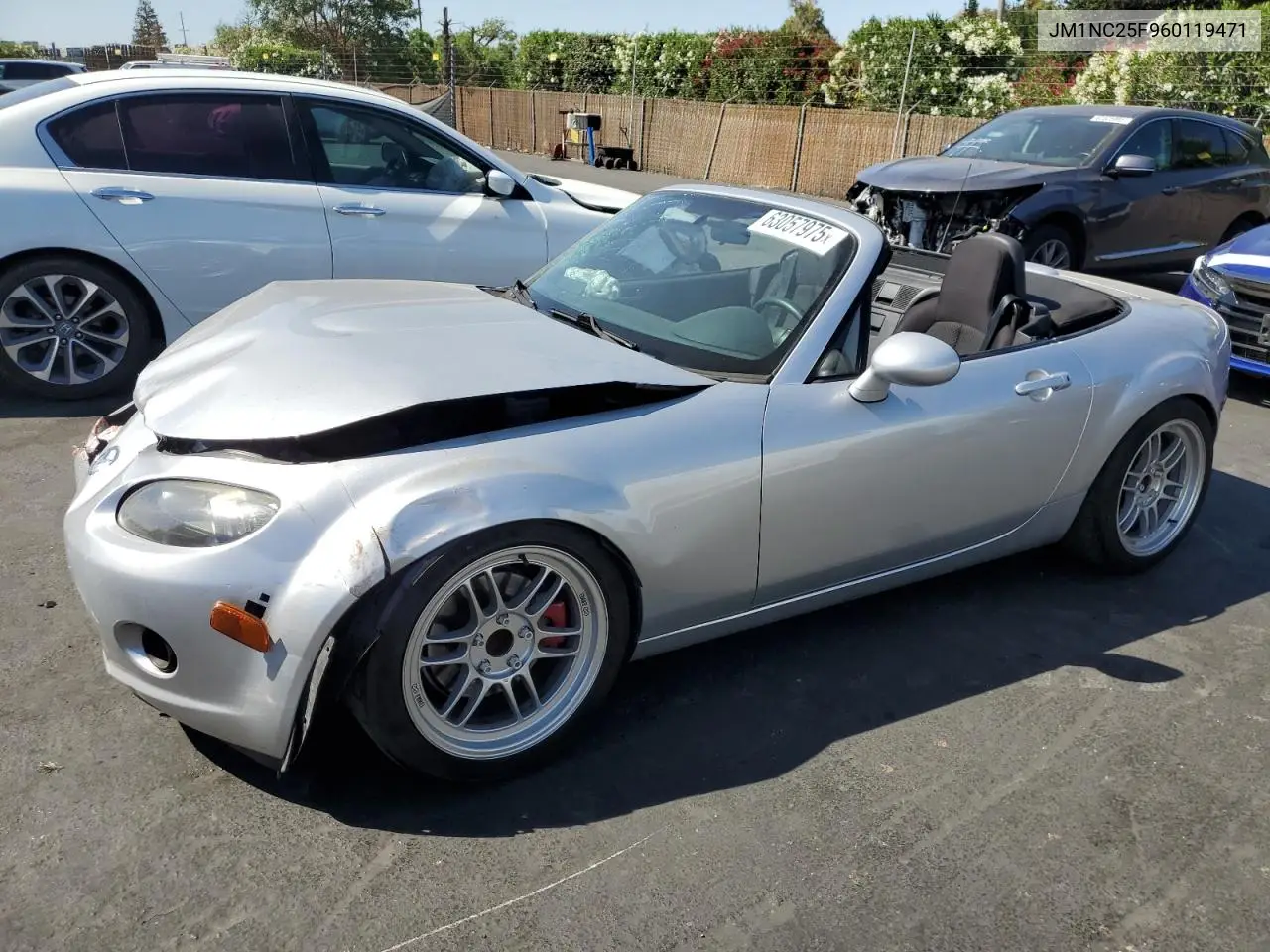 2006 Mazda Mx-5 Miata VIN: JM1NC25F960119471 Lot: 63057975