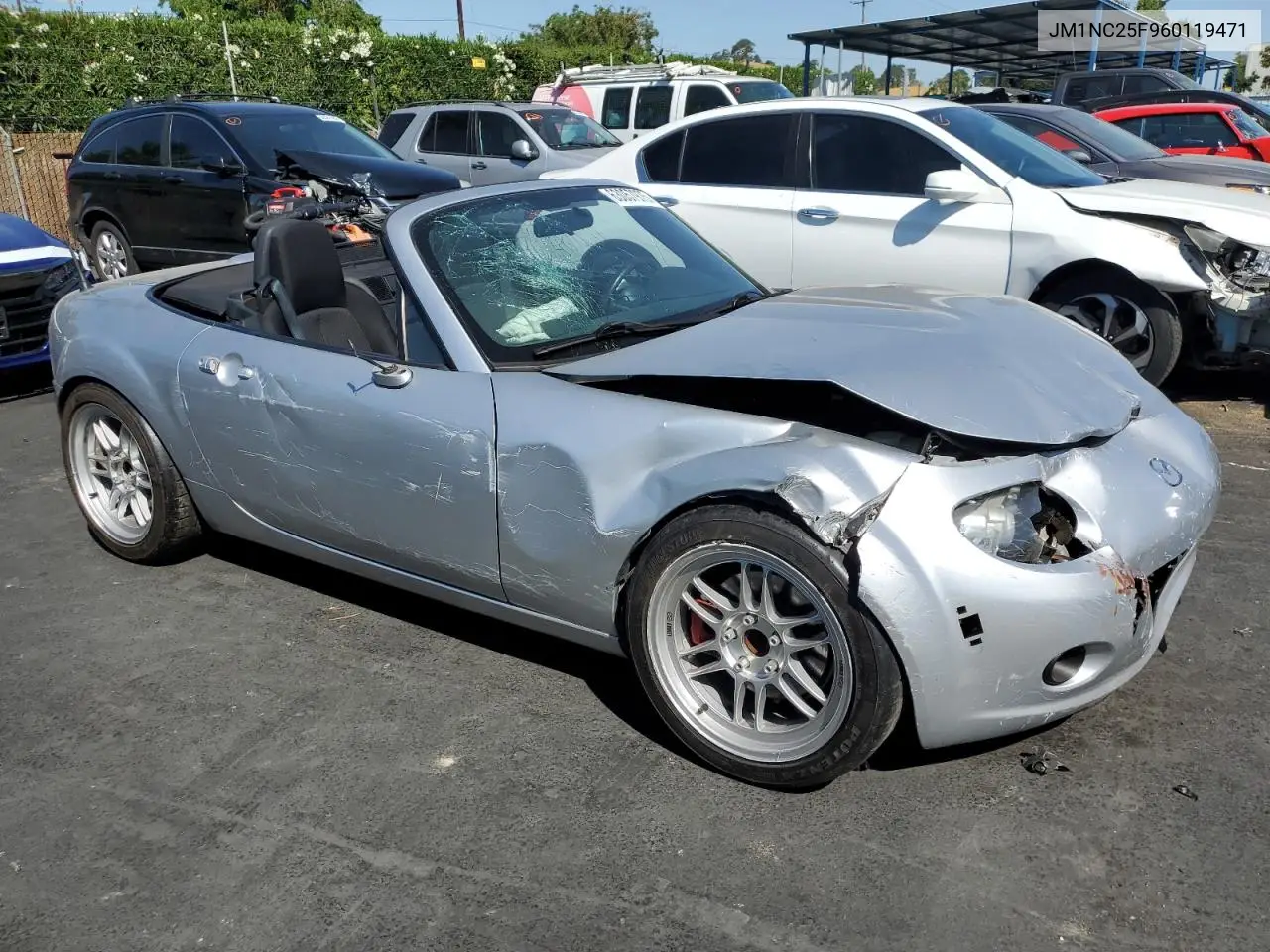 2006 Mazda Mx-5 Miata VIN: JM1NC25F960119471 Lot: 63057975