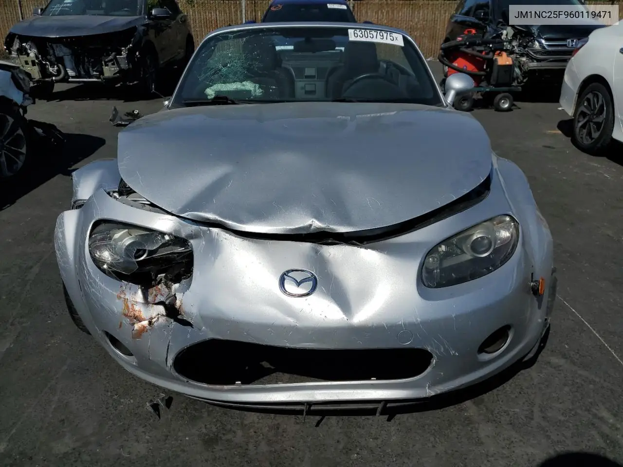 2006 Mazda Mx-5 Miata VIN: JM1NC25F960119471 Lot: 63057975