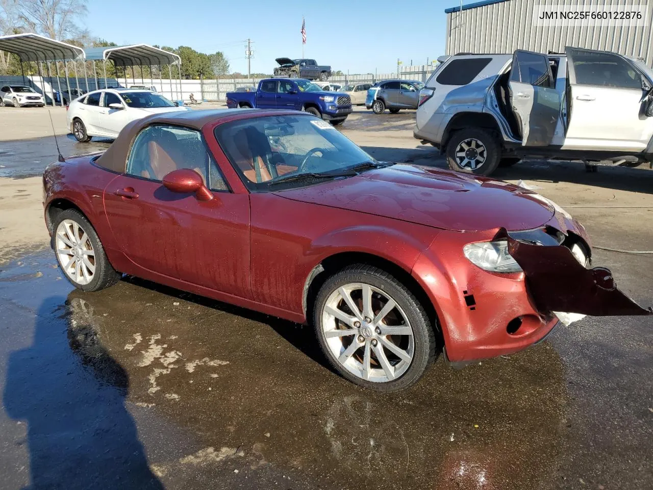 2006 Mazda Mx-5 Miata VIN: JM1NC25F660122876 Lot: 81297654