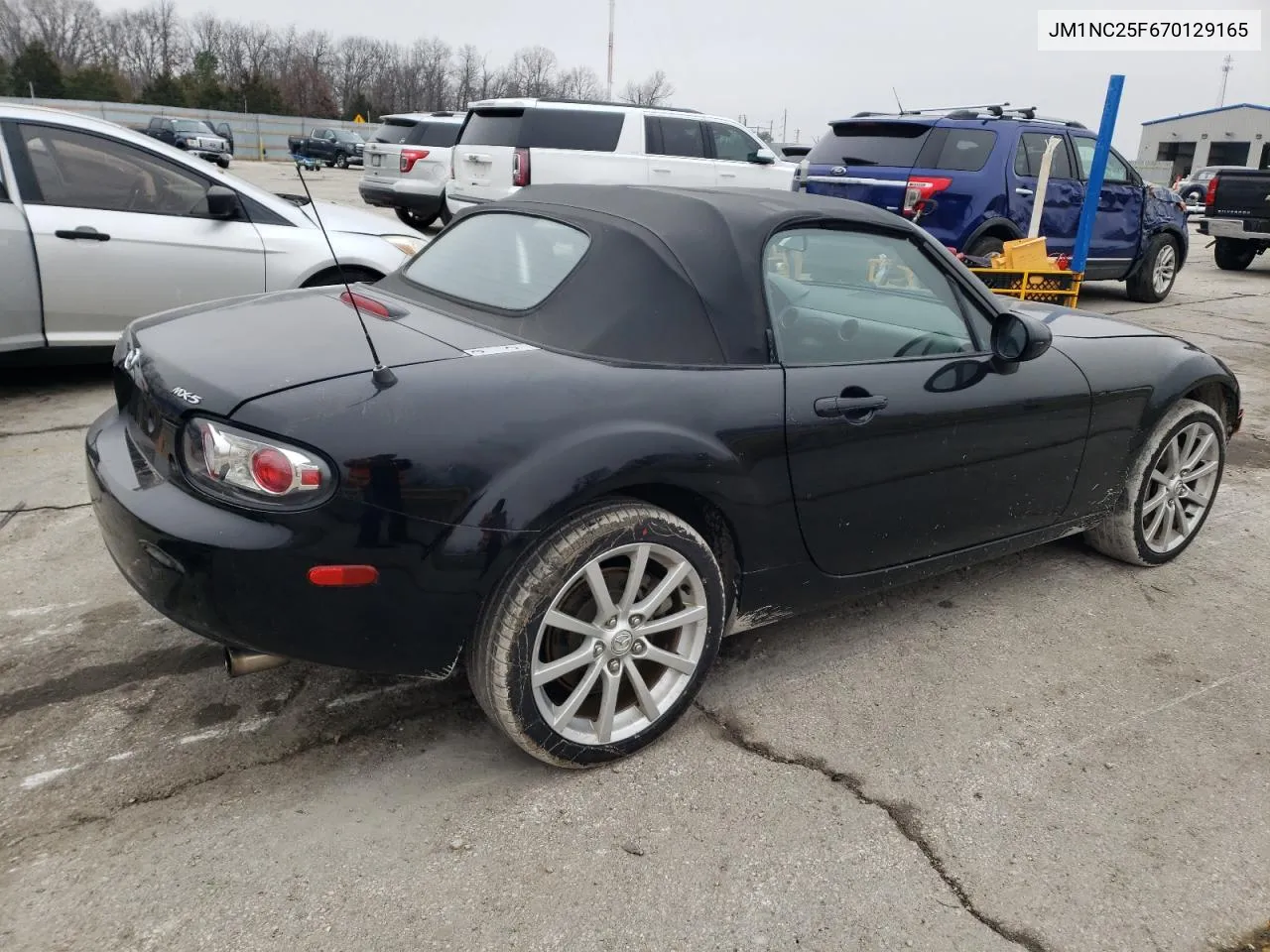 2007 Mazda Mx-5 Miata VIN: JM1NC25F670129165 Lot: 43459145