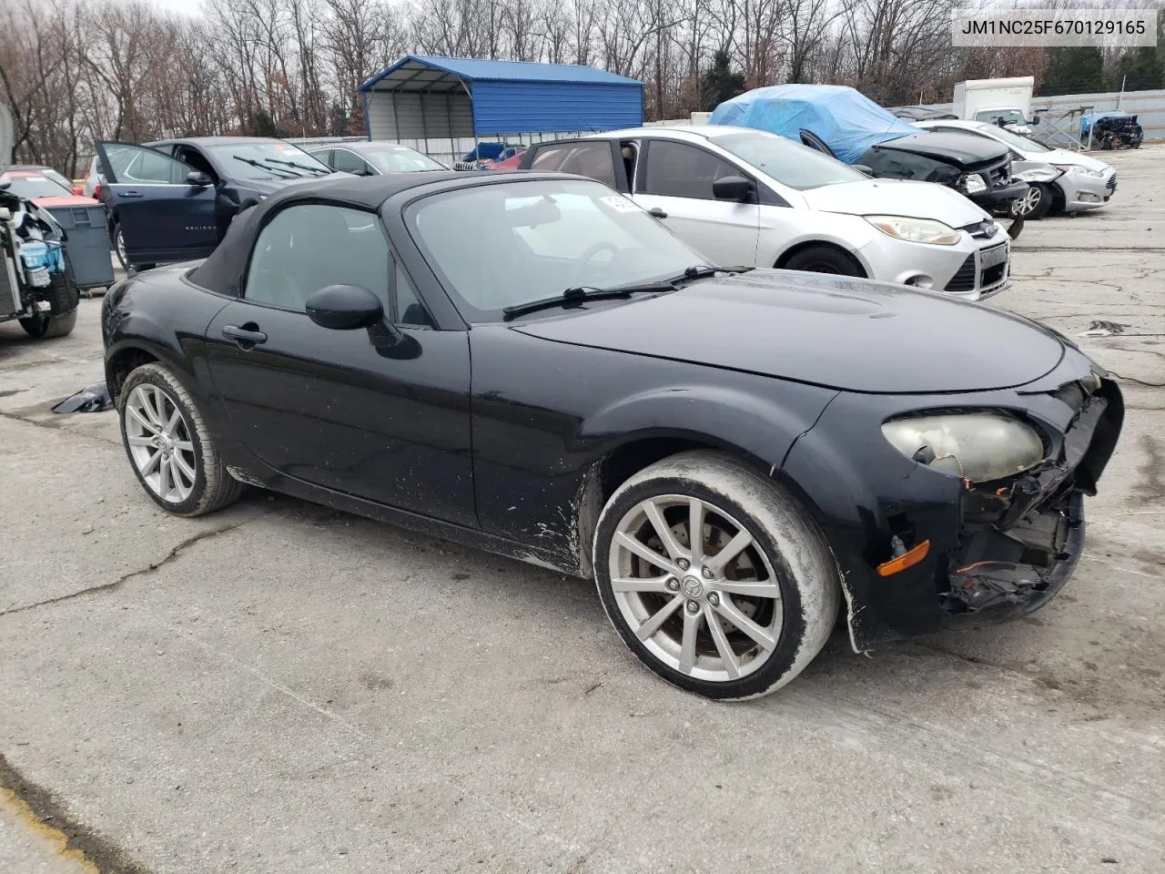 2007 Mazda Mx-5 Miata VIN: JM1NC25F670129165 Lot: 43459145
