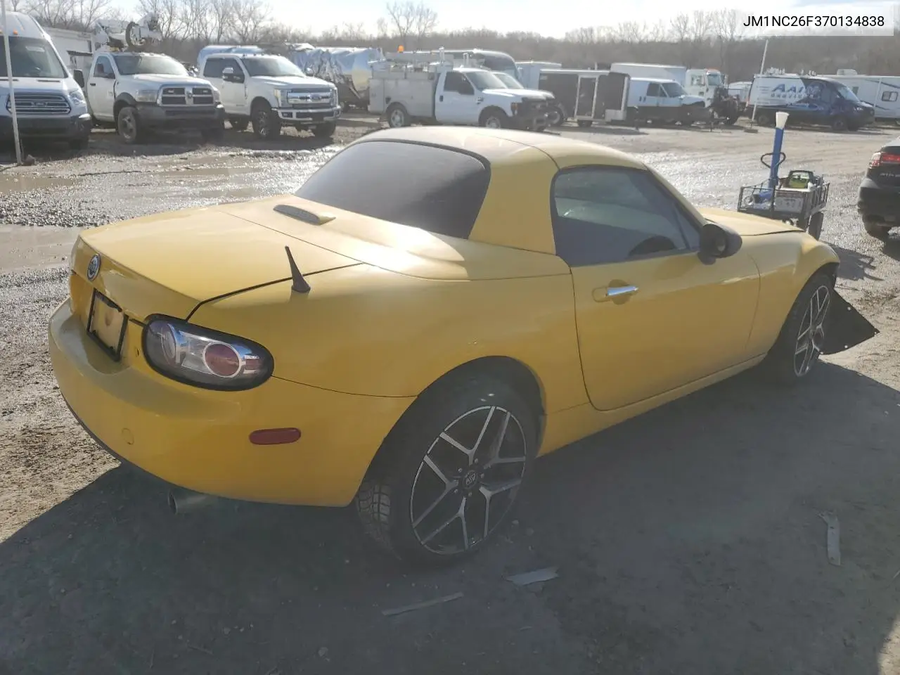 2007 Mazda Mx-5 Miata VIN: JM1NC26F370134838 Lot: 46265885