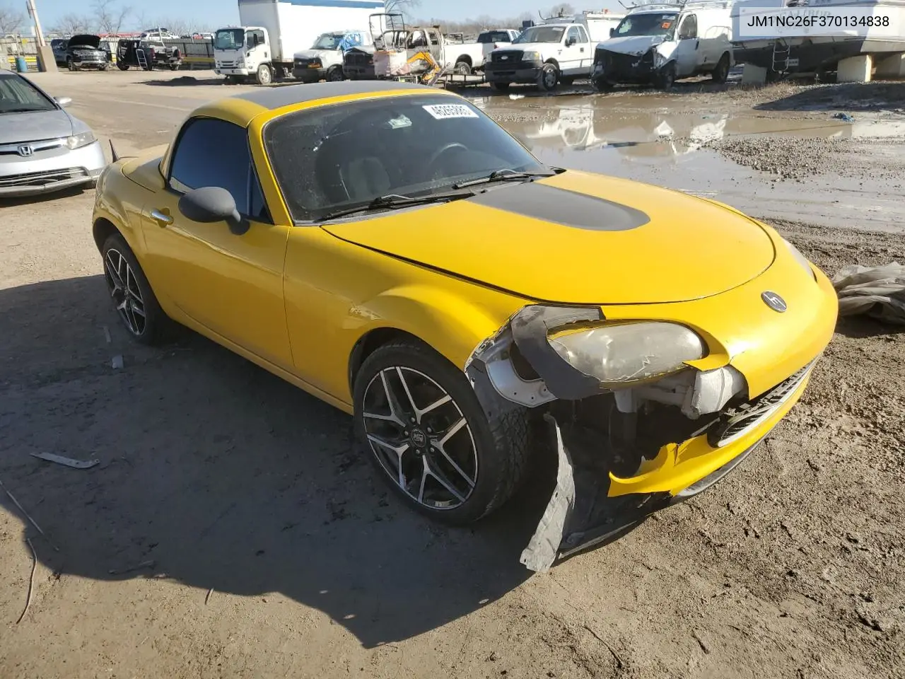 2007 Mazda Mx-5 Miata VIN: JM1NC26F370134838 Lot: 46265885