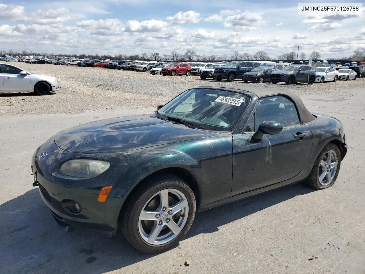 2007 Mazda Mx-5 Miata VIN: JM1NC25F570126788 Lot: 49982595