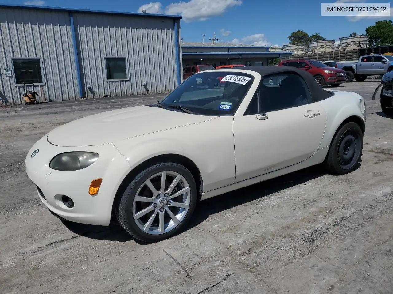 2007 Mazda Mx-5 Miata VIN: JM1NC25F370129642 Lot: 55272885