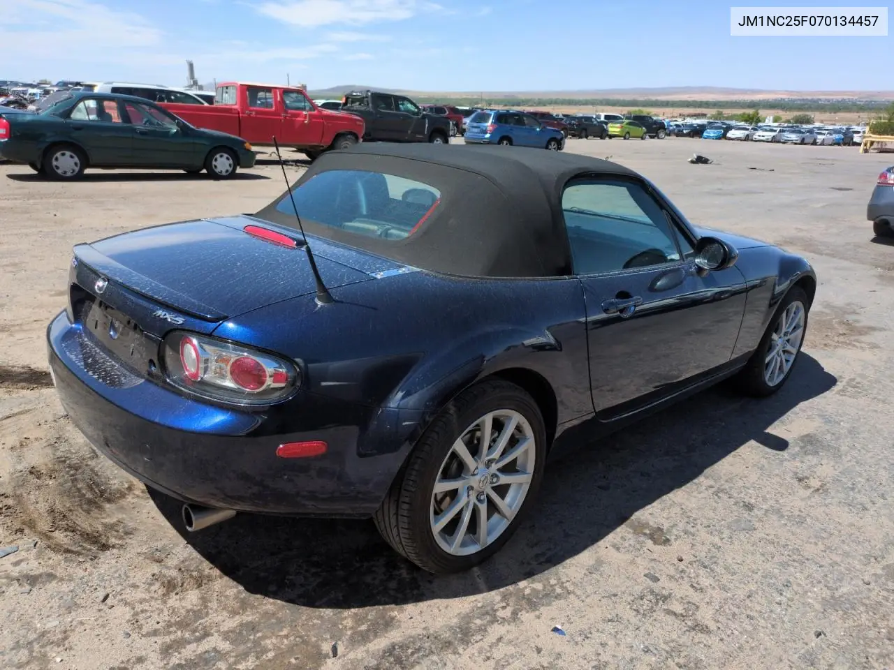 2007 Mazda Mx-5 Miata VIN: JM1NC25F070134457 Lot: 57051235