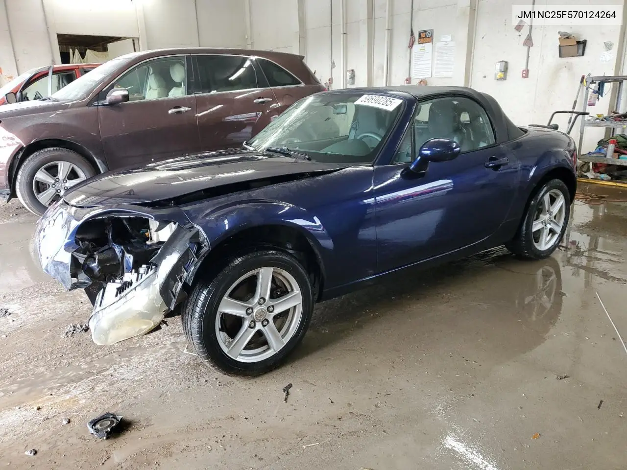 2007 Mazda Mx-5 Miata VIN: JM1NC25F570124264 Lot: 59690285