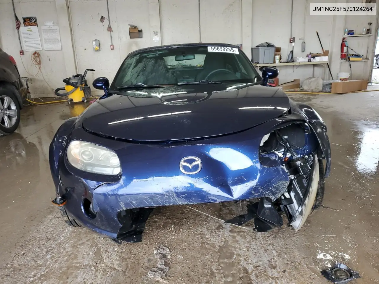 2007 Mazda Mx-5 Miata VIN: JM1NC25F570124264 Lot: 59690285