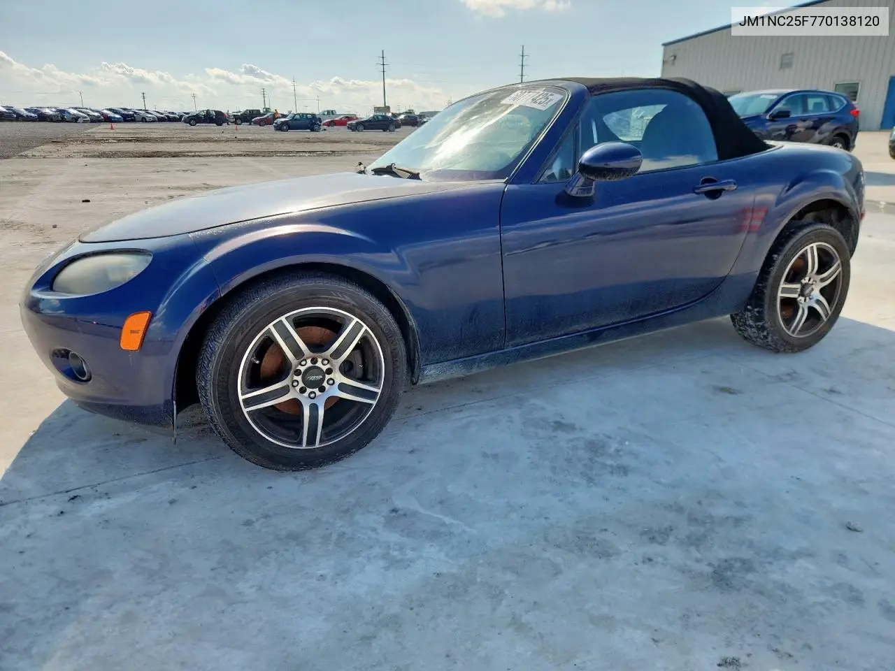 2007 Mazda Mx-5 Miata VIN: JM1NC25F770138120 Lot: 60777425