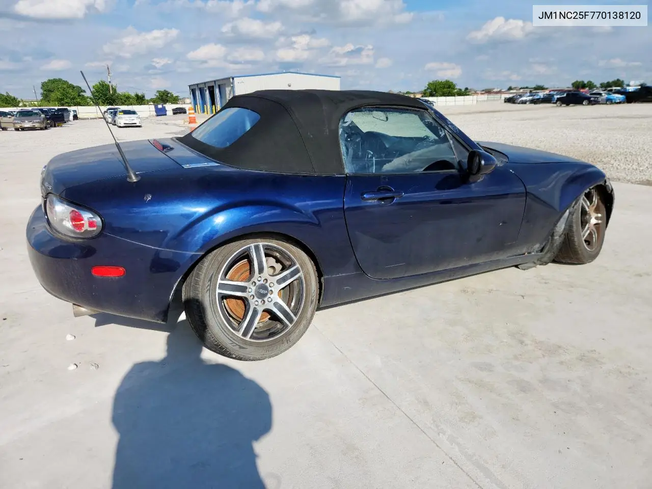 2007 Mazda Mx-5 Miata VIN: JM1NC25F770138120 Lot: 60777425