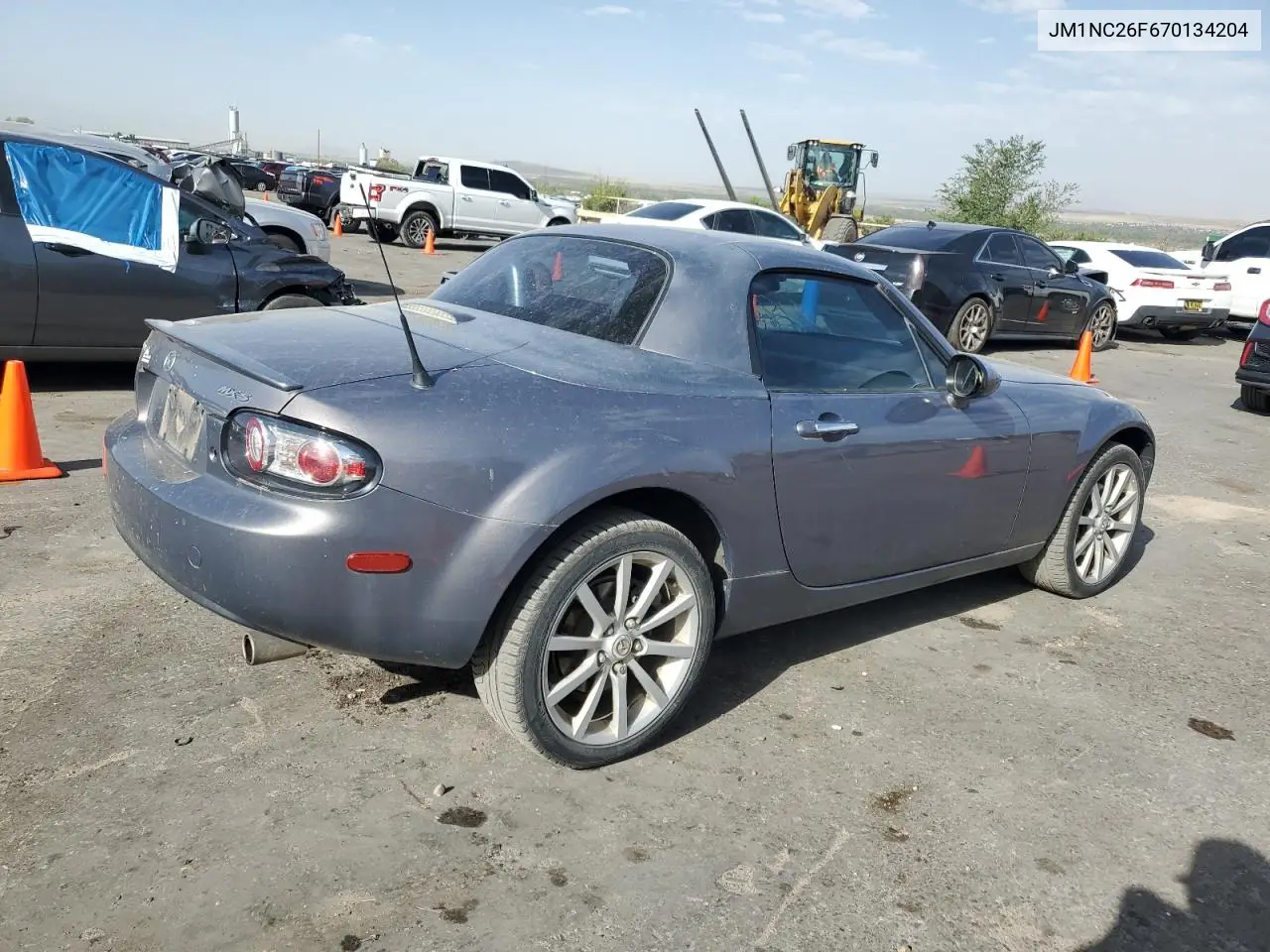 2007 Mazda Mx-5 Miata VIN: JM1NC26F670134204 Lot: 60828665