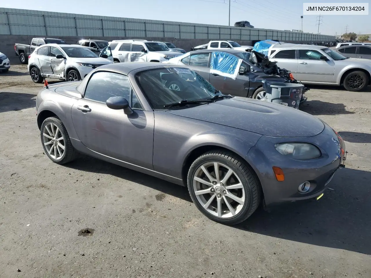 2007 Mazda Mx-5 Miata VIN: JM1NC26F670134204 Lot: 60828665