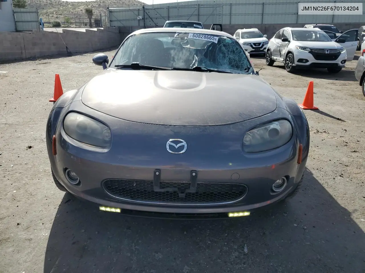 2007 Mazda Mx-5 Miata VIN: JM1NC26F670134204 Lot: 60828665