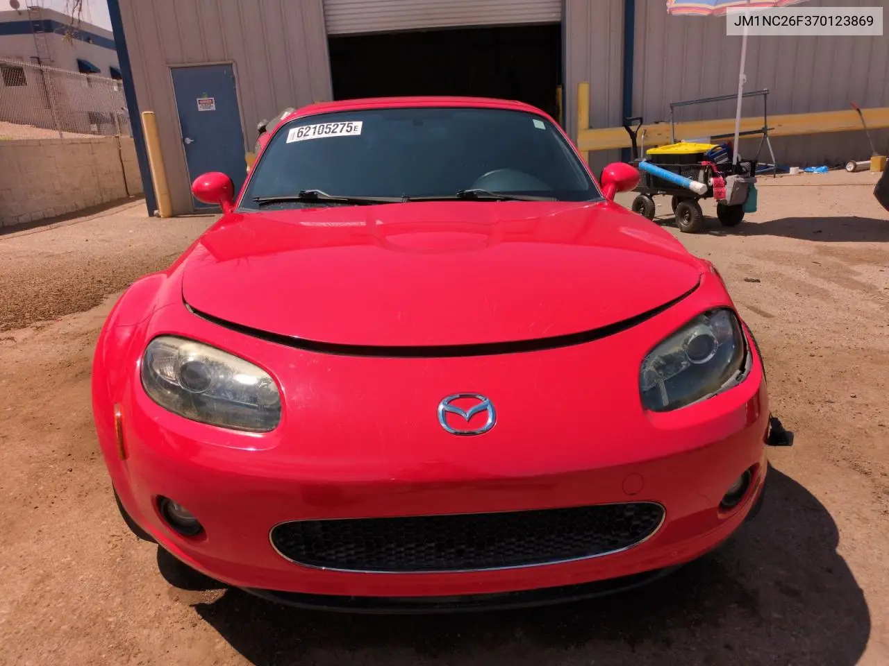 2007 Mazda Mx-5 Miata VIN: JM1NC26F370123869 Lot: 62105275