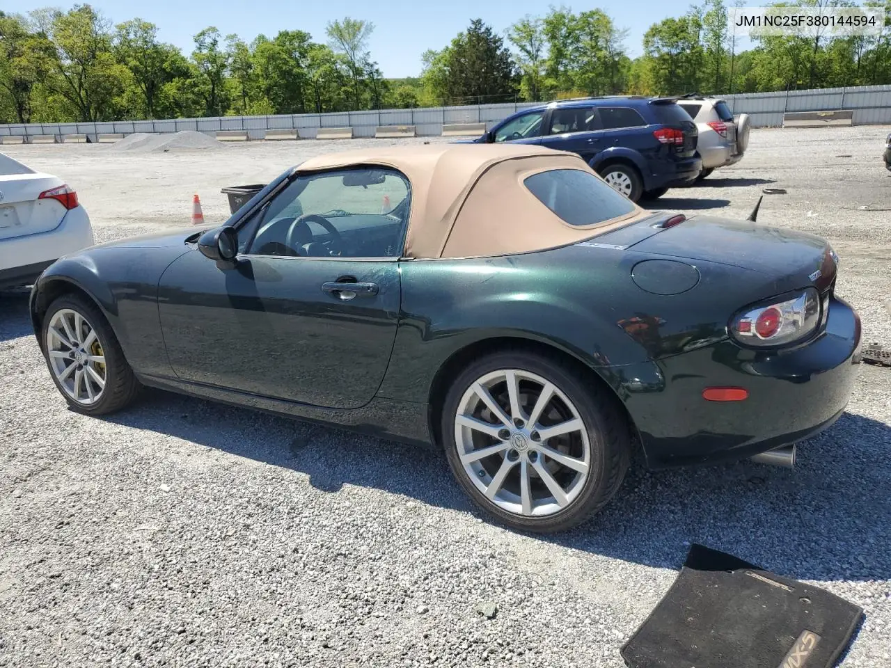 2008 Mazda Mx-5 Miata VIN: JM1NC25F380144594 Lot: 53269445