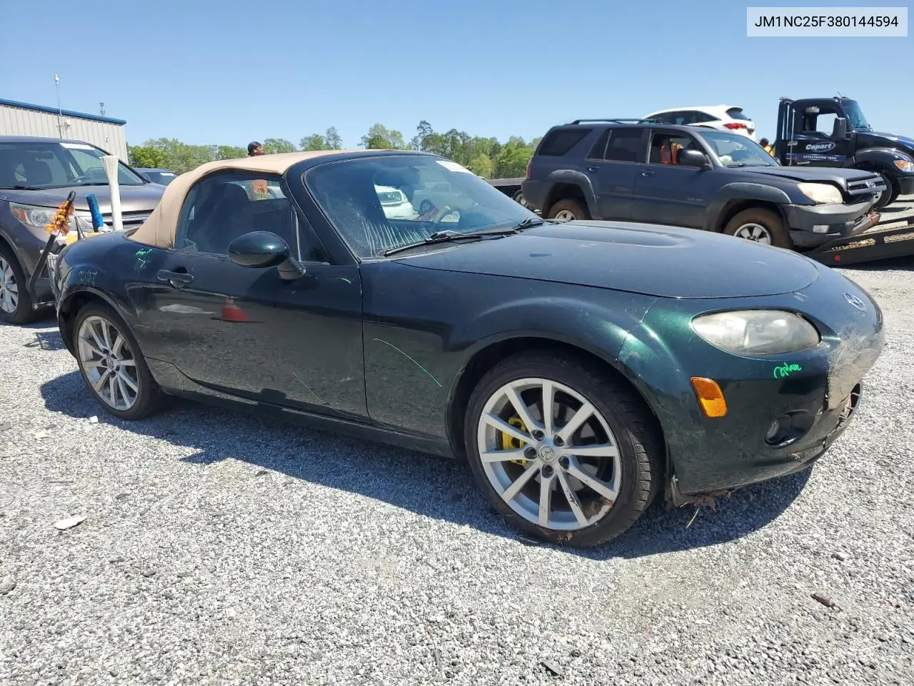 2008 Mazda Mx-5 Miata VIN: JM1NC25F380144594 Lot: 53269445