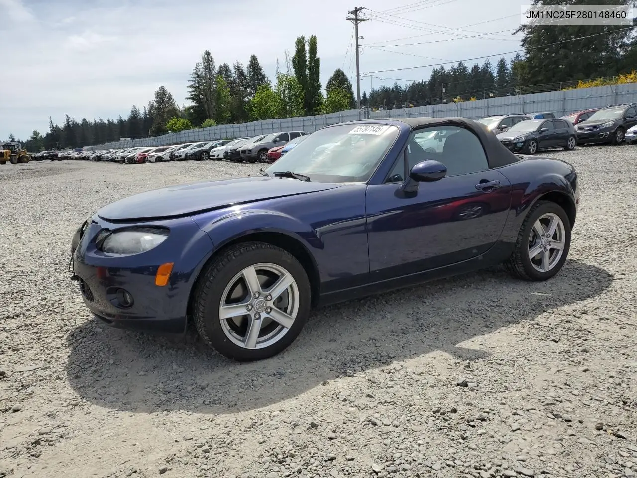 2008 Mazda Mx-5 Miata VIN: JM1NC25F280148460 Lot: 55797145