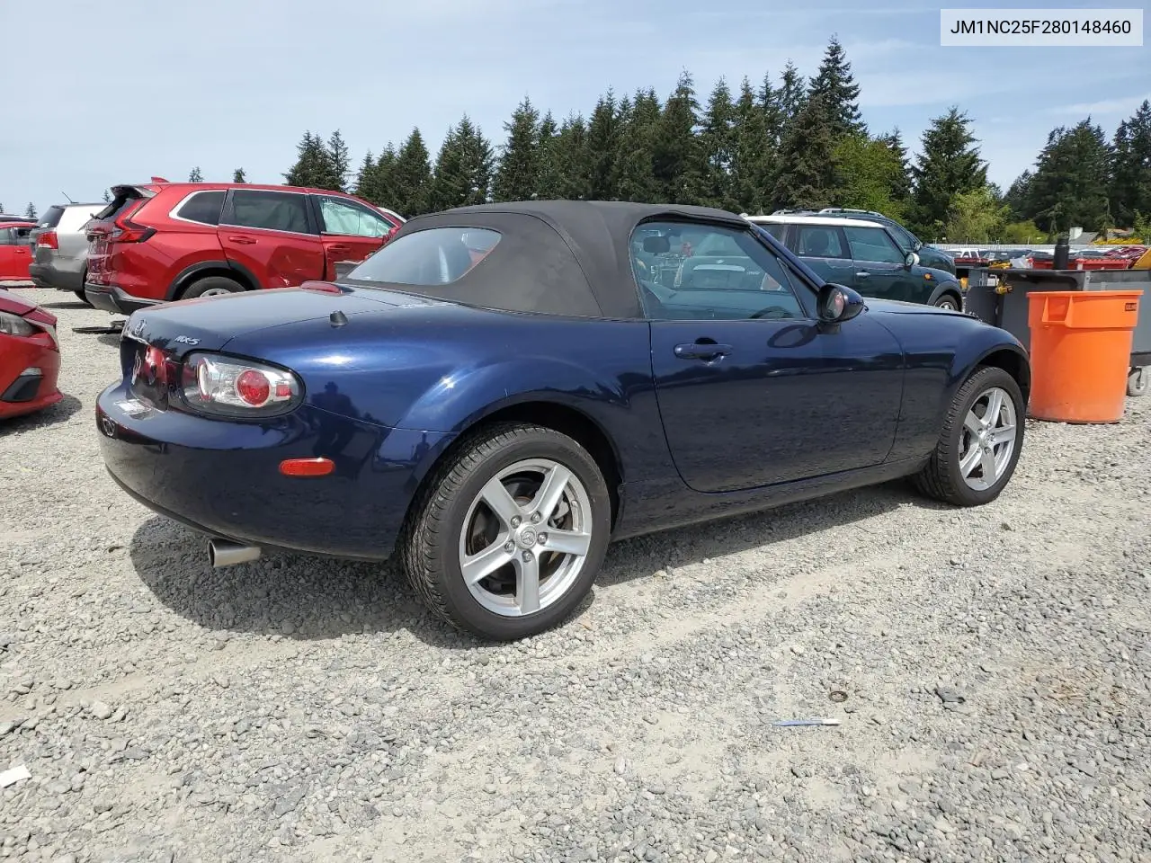 2008 Mazda Mx-5 Miata VIN: JM1NC25F280148460 Lot: 55797145