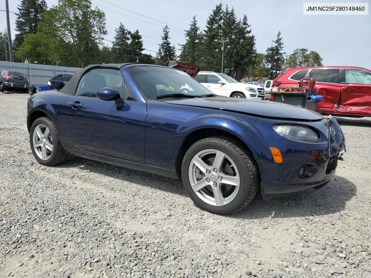 2008 Mazda Mx-5 Miata VIN: JM1NC25F280148460 Lot: 55797145