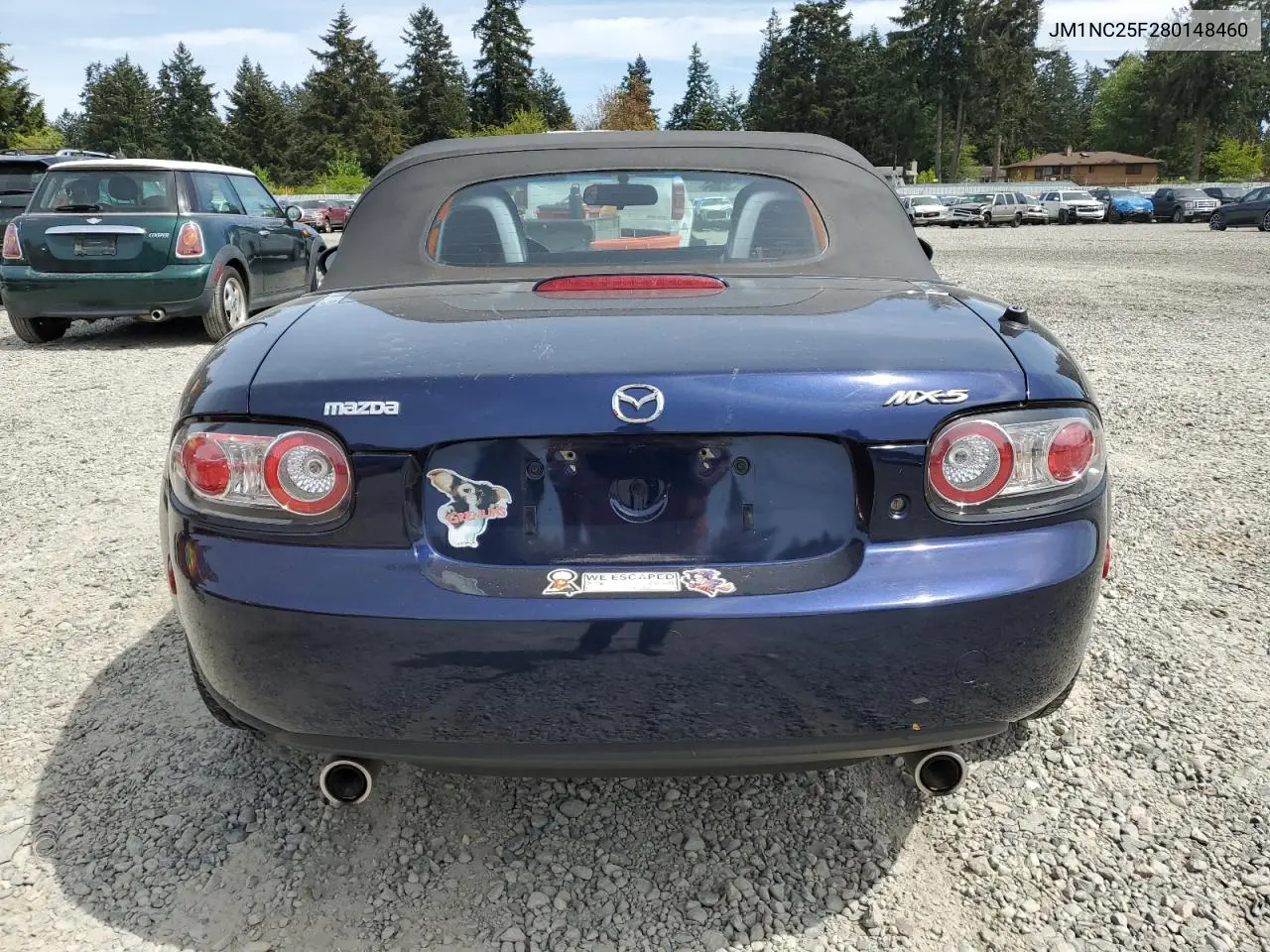 2008 Mazda Mx-5 Miata VIN: JM1NC25F280148460 Lot: 55797145