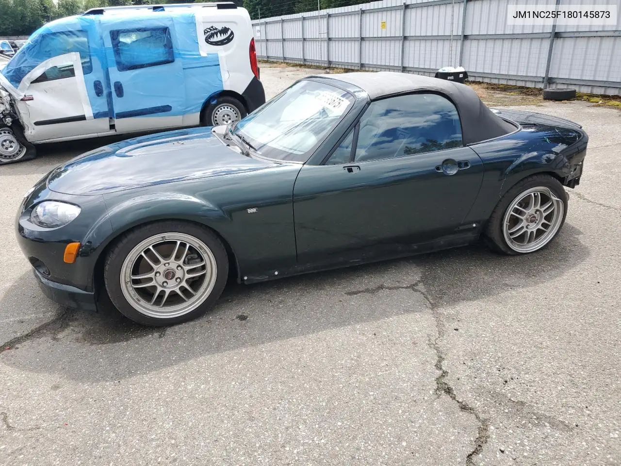 2008 Mazda Mx-5 Miata VIN: JM1NC25F180145873 Lot: 55798675