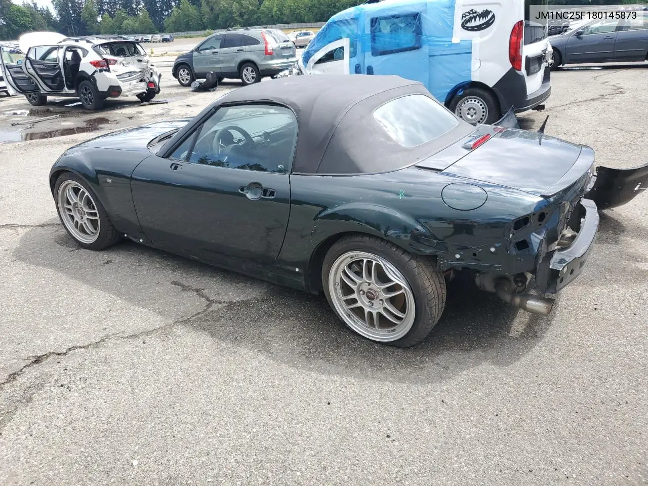 2008 Mazda Mx-5 Miata VIN: JM1NC25F180145873 Lot: 55798675