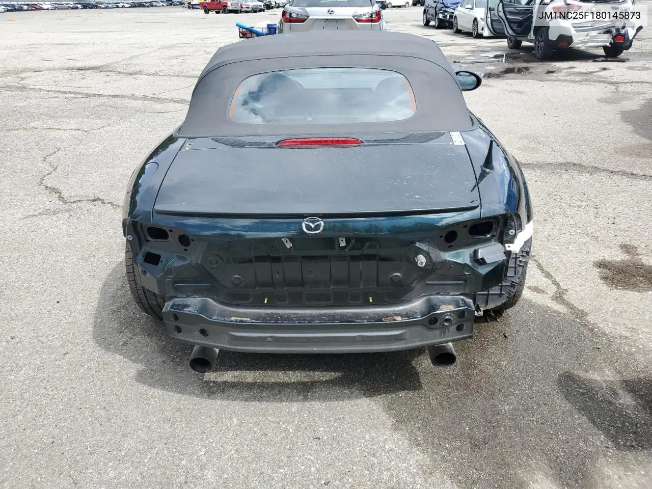 2008 Mazda Mx-5 Miata VIN: JM1NC25F180145873 Lot: 55798675
