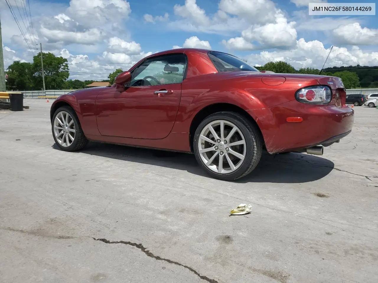 2008 Mazda Mx-5 Miata VIN: JM1NC26F580144269 Lot: 56586405