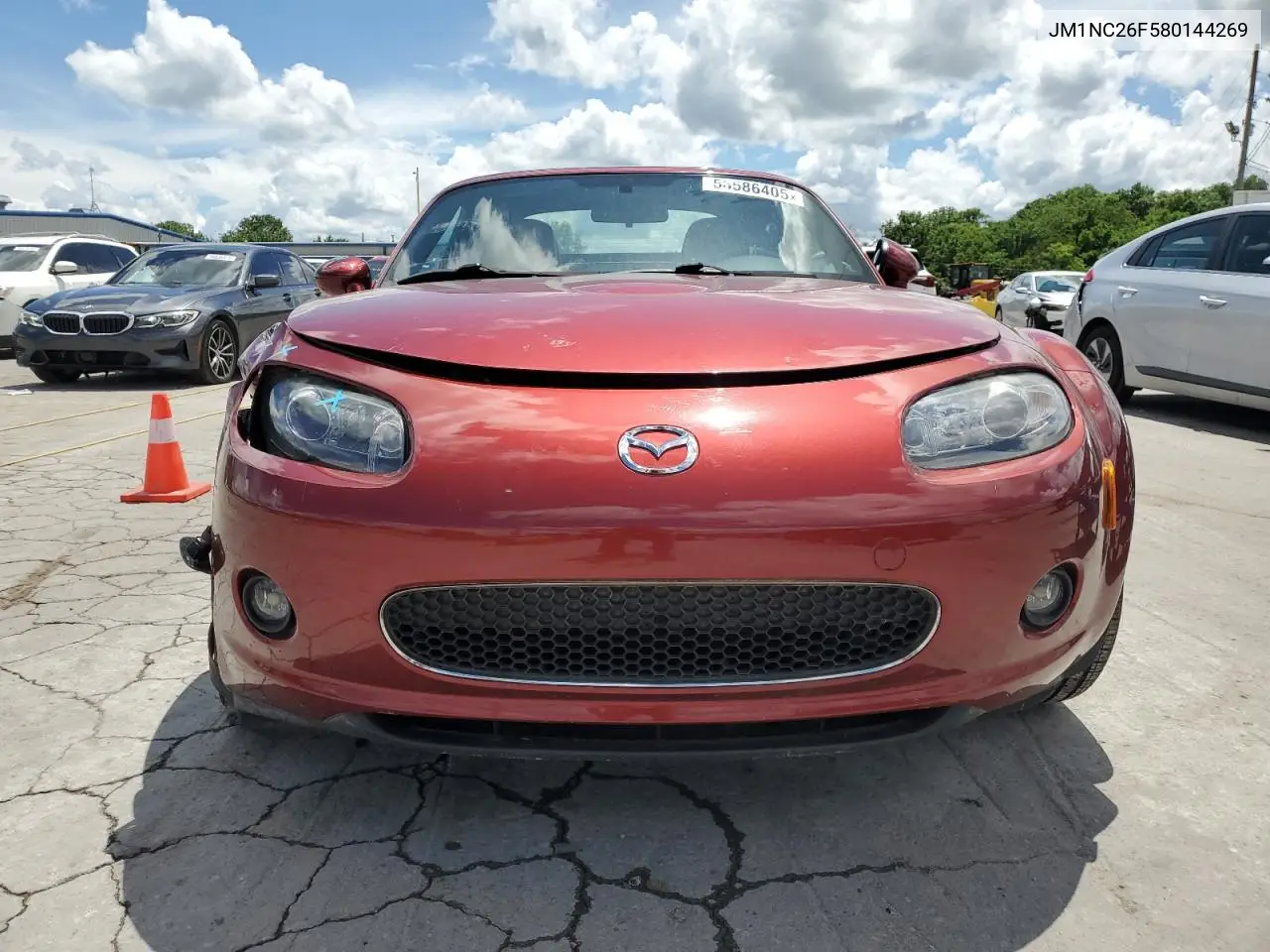 2008 Mazda Mx-5 Miata VIN: JM1NC26F580144269 Lot: 56586405