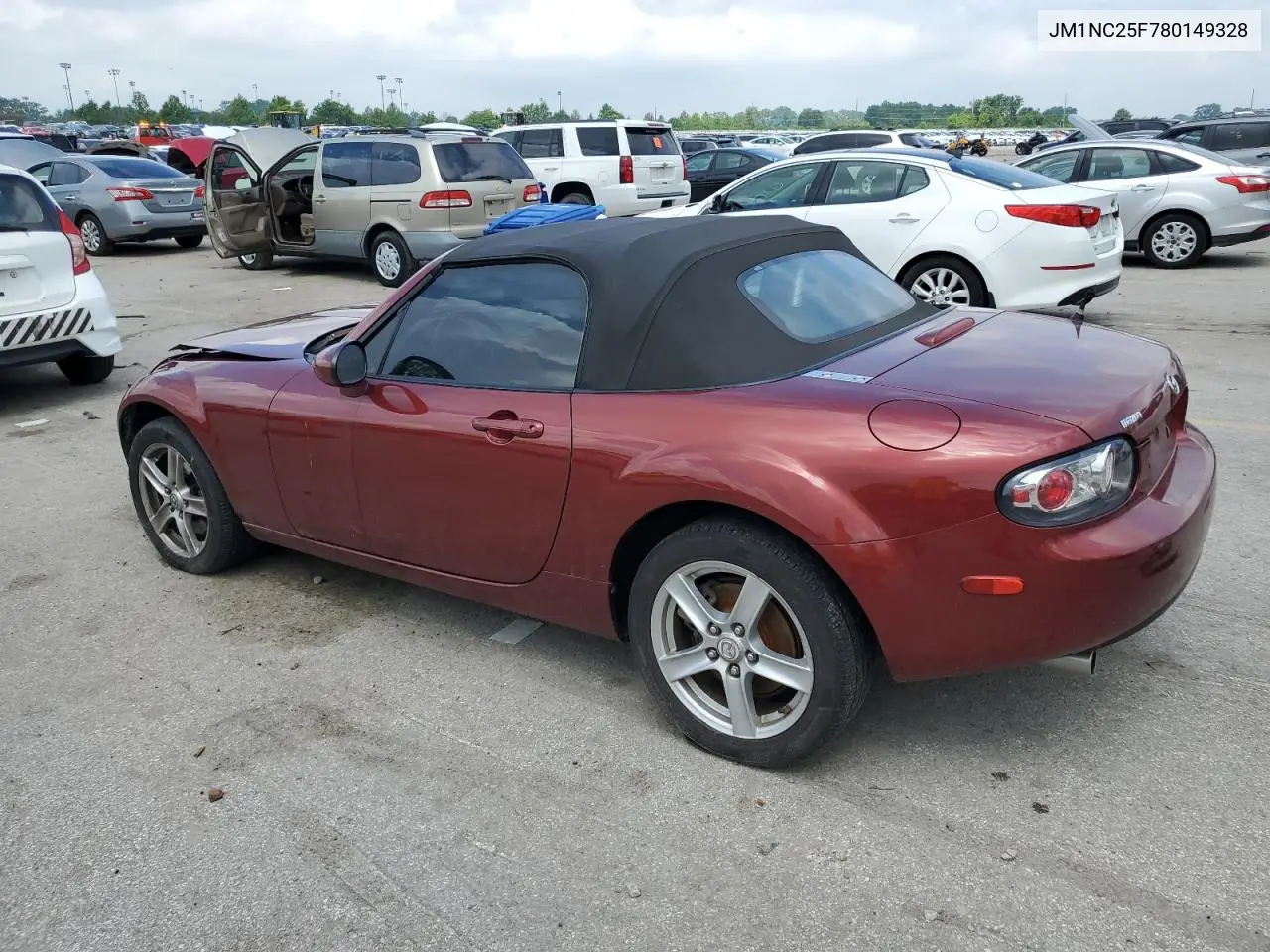 2008 Mazda Mx-5 Miata VIN: JM1NC25F780149328 Lot: 56839685