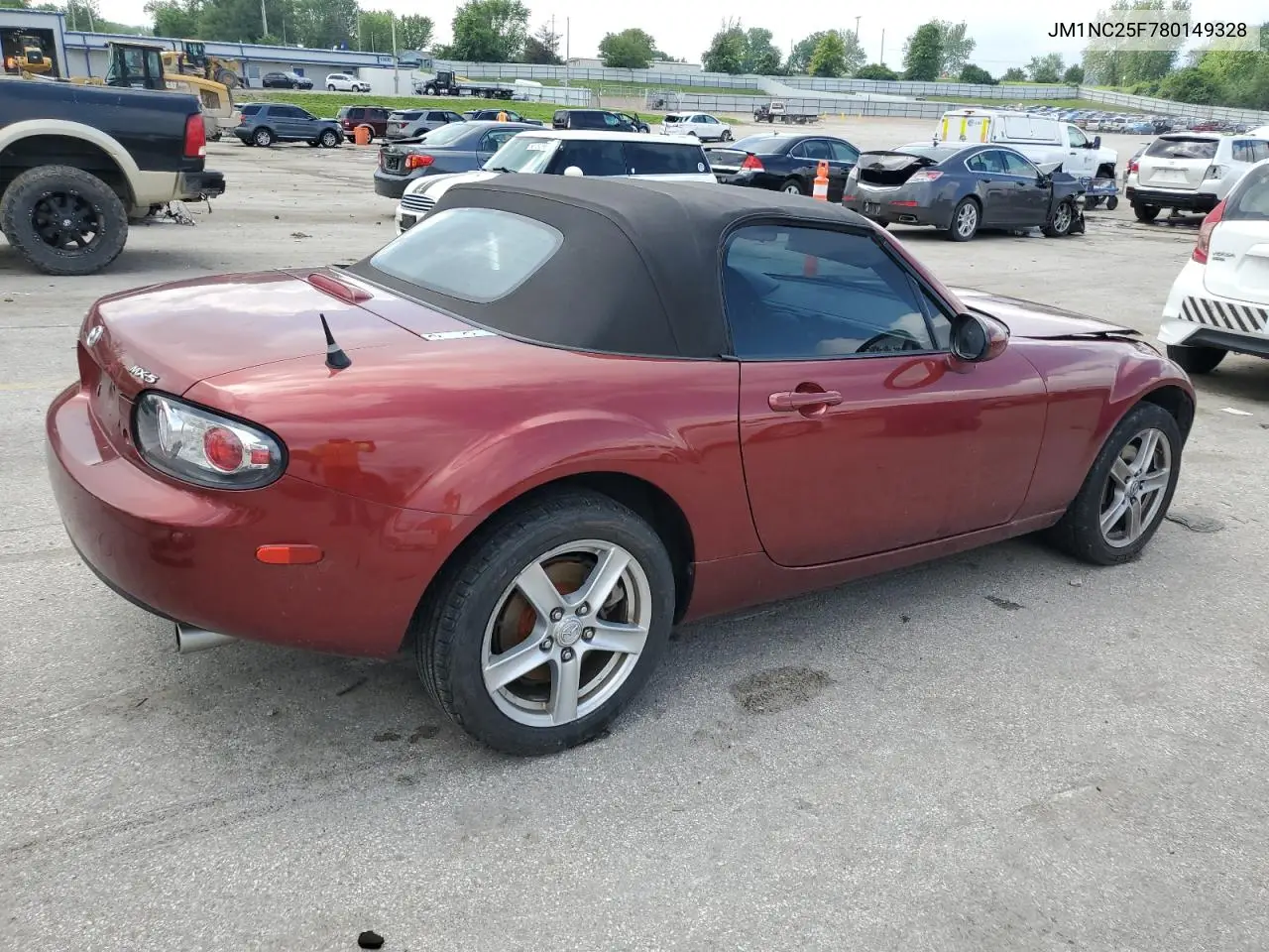 2008 Mazda Mx-5 Miata VIN: JM1NC25F780149328 Lot: 56839685