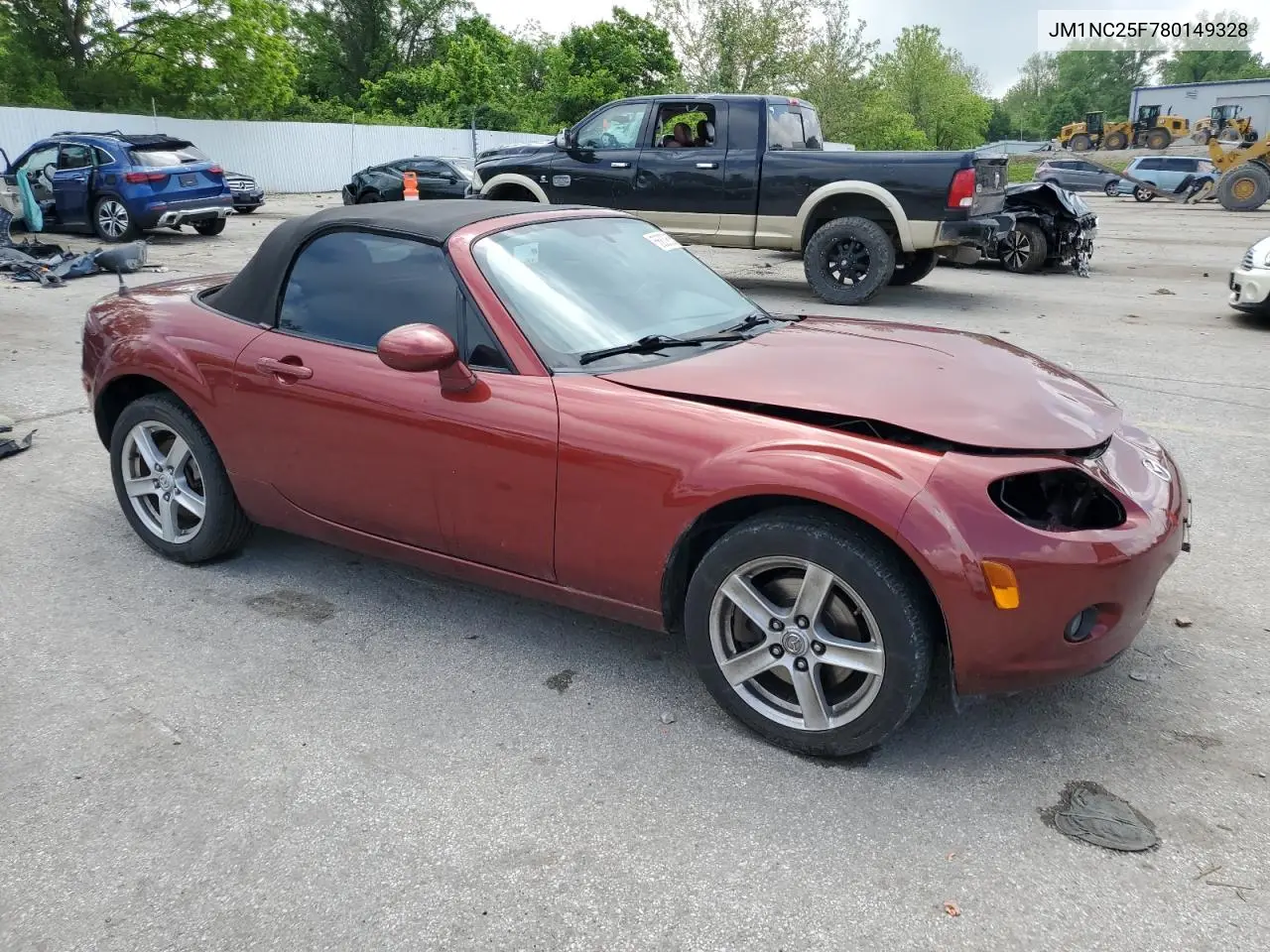 2008 Mazda Mx-5 Miata VIN: JM1NC25F780149328 Lot: 56839685