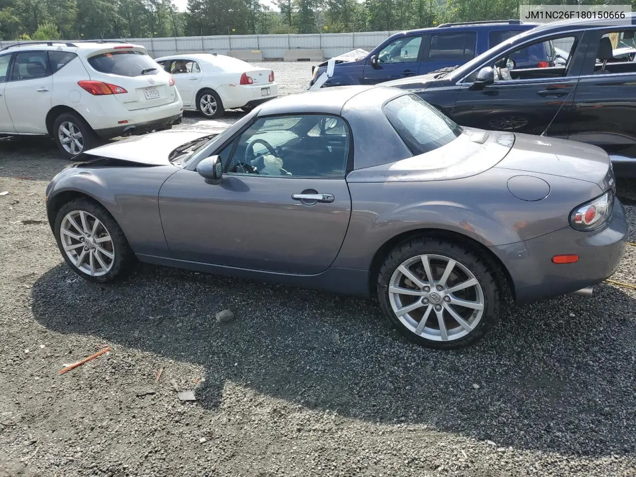 2008 Mazda Mx-5 Miata VIN: JM1NC26F180150666 Lot: 59139755