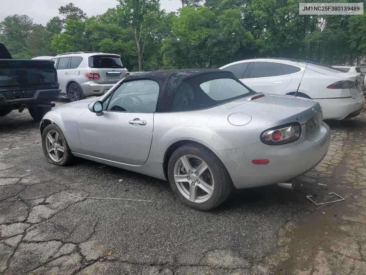 2008 Mazda Mx-5 Miata VIN: JM1NC25F380139489 Lot: 59255245